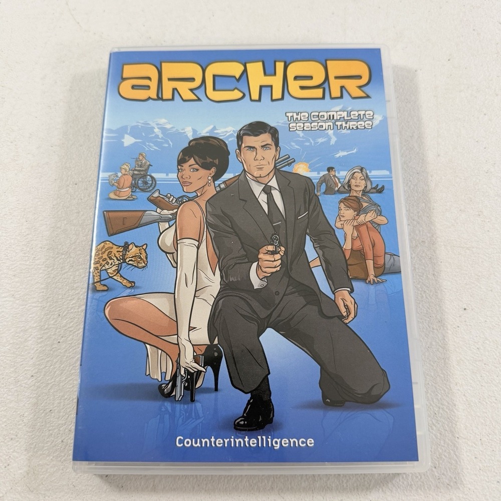 Archer: the Complete Season Three (DVD, 2012)